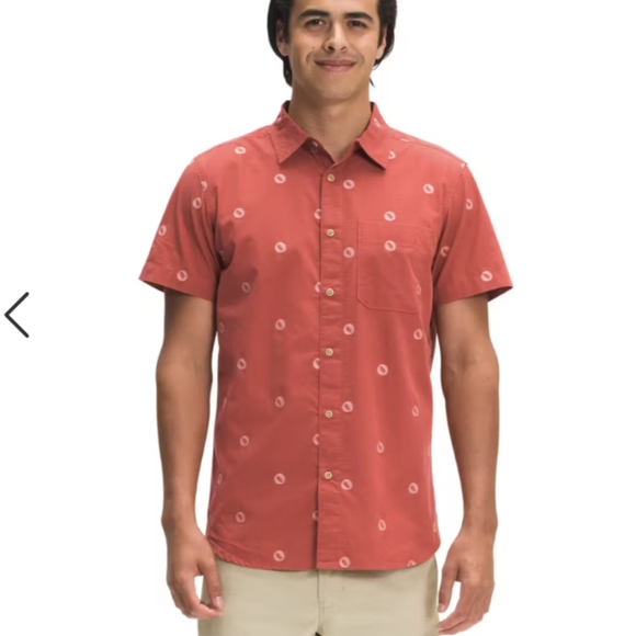 The North Face Other - The north face Baytrail Jacquard cotton button down shirt sleeve bears Medium